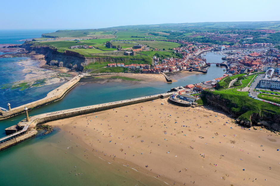 Whitby Things to Do - Ariel View