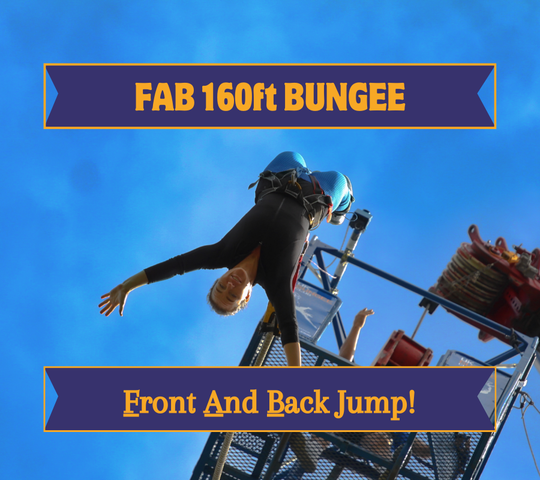 Forwards and Backwards (FAB) 160ft Bungee Jump at Bristol - The Grove on 22nd November 2025