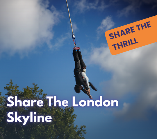 Tandem Bungee Jump London - 160ft at London - King's Cross (Central London) on 31st October 2026