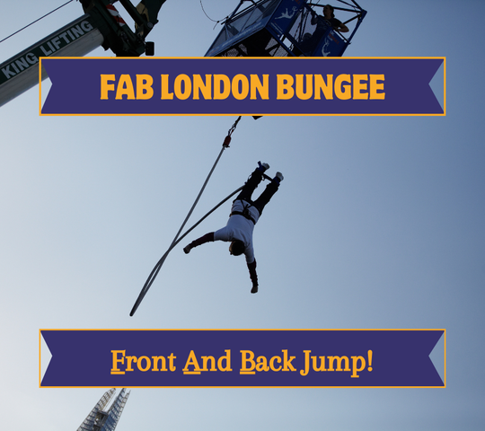 Forwards and Backwards (FAB) London 160ft Bungee Jump at London - King's Cross (Central London) on 28th February 2026