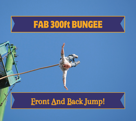 Forwards and Backwards (FAB) 300ft Bungee Jump at Manchester - Heaton Park on 29th August 2026