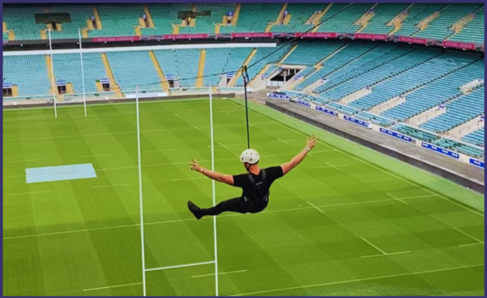 Zip Wire - Allianz Stadium Twickenham at Allianz Stadium, Twickenham on 10th October 2026