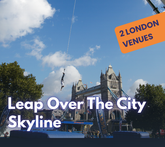 160ft London Bungee Jump at London - Battersea Park (West London) on 10th October 2026